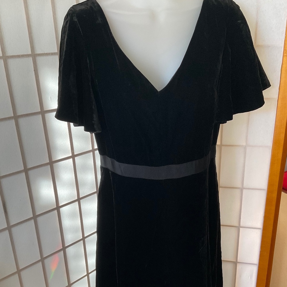 Never worn Ann Taylor velvet formal LBD